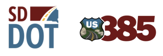 SD Dot and US 385 Logo